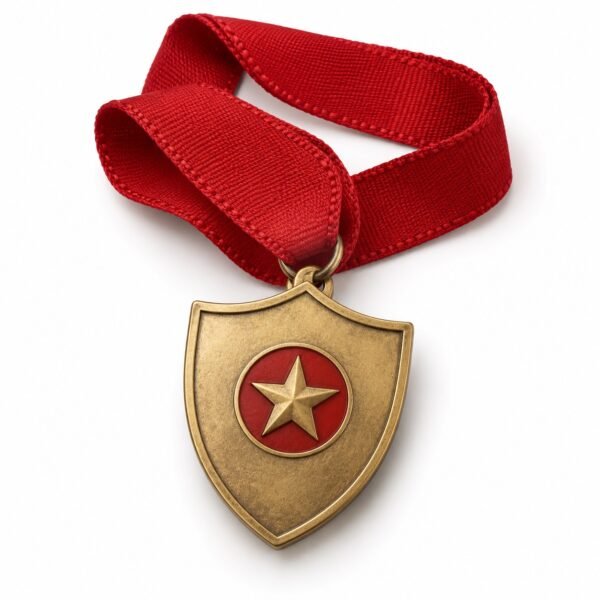 Custom crest medal made in Dubai
