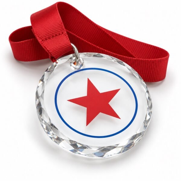 Custom crystal medals made in Dubai