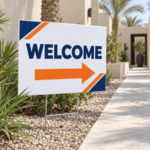 Custom Yard Sign custom printed outdoor sign