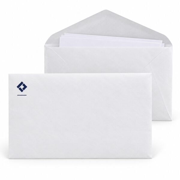 Custom letter size document envelopes printing in Dubai