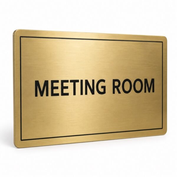 Custom Door Plaque made in Dubai