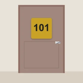 Custom Door Number Plates
