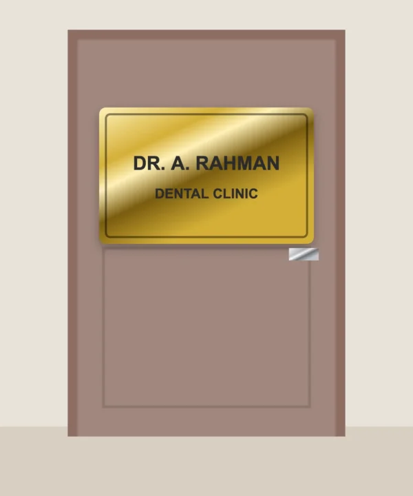 Custom Door Plaque