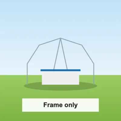 Custom Dome Tent Frame only