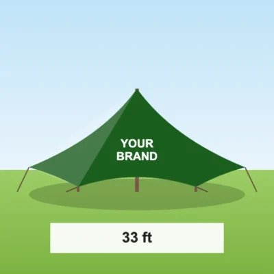 Custom Star Tent 33 ft