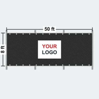 Fence screen 8 x 50 ft