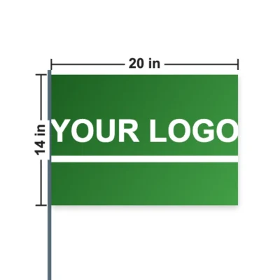 Custom Golf Flag Rectangle 20 x 14 in