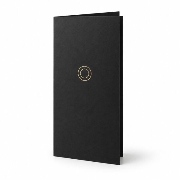 Custom foil stamped presentation folders printing in Dubai