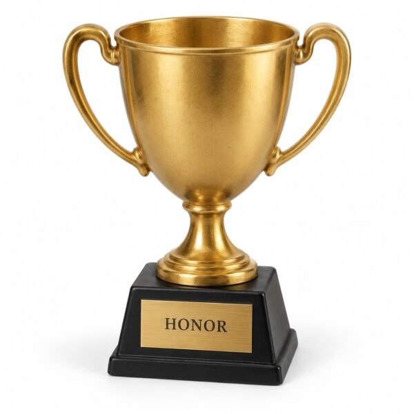 Honor Trophy, custom resin trophy made in Dubai