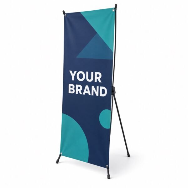 Korean style X banner stand, Dubai