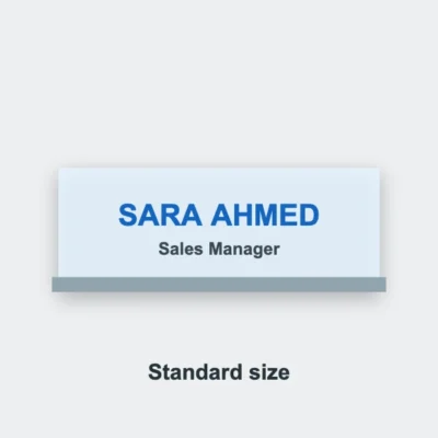 Acrylic plate size