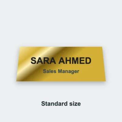 Metal plate size
