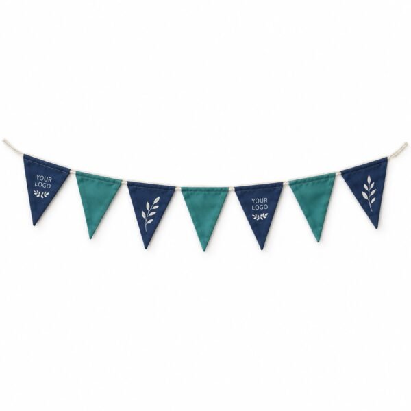 Custom bunting pennant string on a rope, Dubai