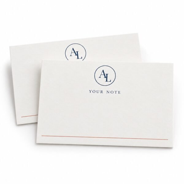 Custom personalized notecards printing in Dubai