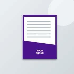 Document Holder with Card Pocket