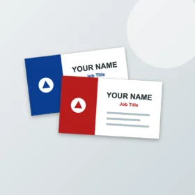Folded Business Cards
