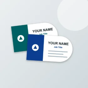 Half Circle Business Cards