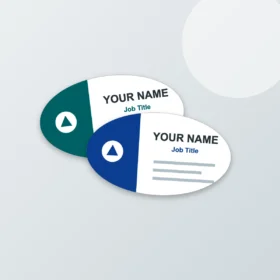 Oval Business Cards