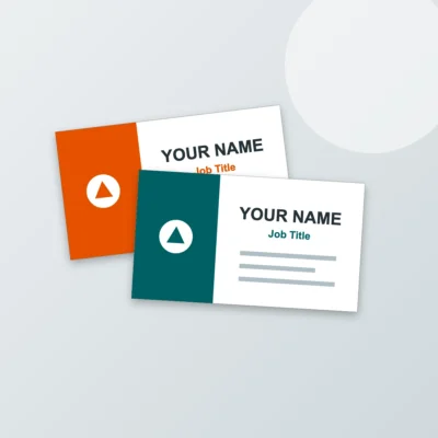 Painted Edge Business Cards