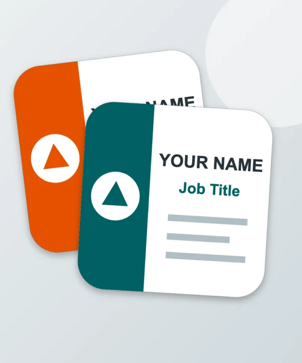 Square Rounded Corner Business Cards