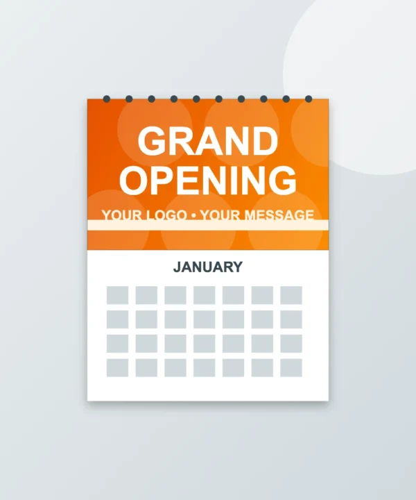 Kraft Paper Desk Calendars