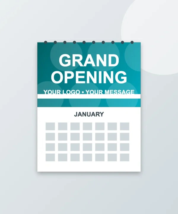Vertical Desk Calendars