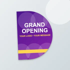 Half Circle Side Flyers