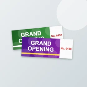 Raffle Ticket Rolls