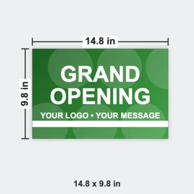Letter Size Document Envelope size 14.8 x 9.8 in