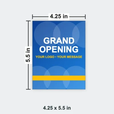 Ticket Book size 4.25 x 5.5 in