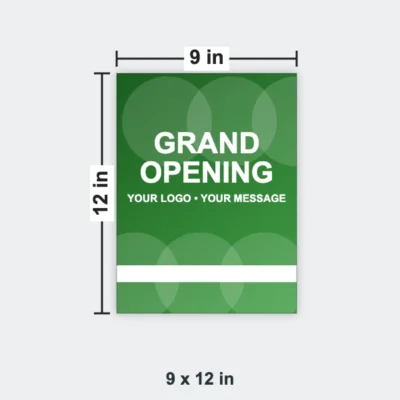 Full Color Presentation Folder size 9 x 12 in