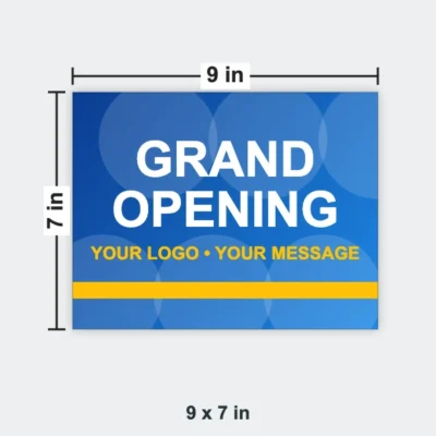 Custom Shipping Envelope size 9 x 7 in