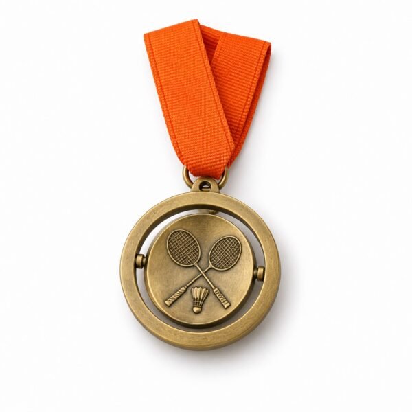 Custom rotating sports medals made in Dubai