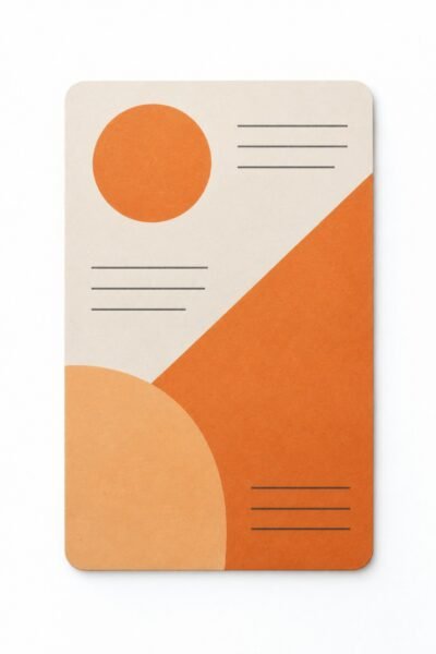 Custom rounded corner flyers printing in Dubai