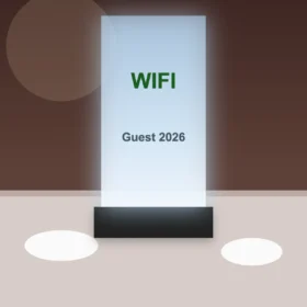 Light Up Table Signs