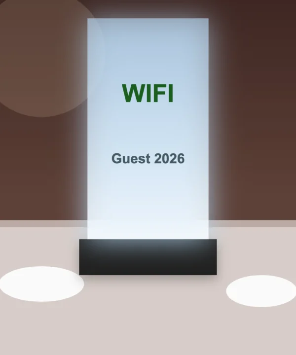 Light Up Table Signs