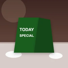 Rotating Menu Display