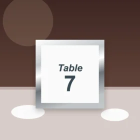Wedding Table Numbers