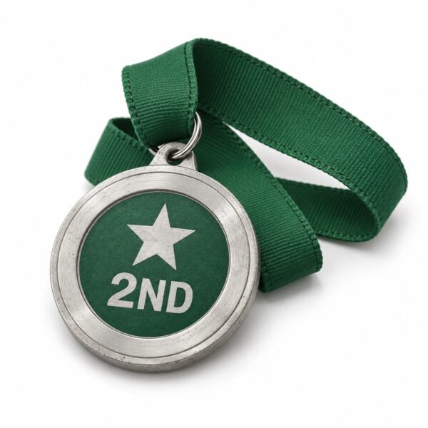 Custom 2nd place medals made in Dubai