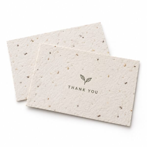 Custom seed paper notecards printing in Dubai