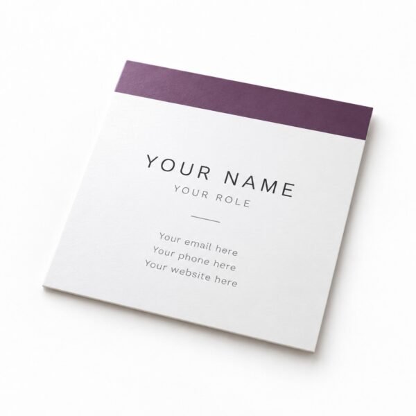 Custom silk business cards printing in Dubai