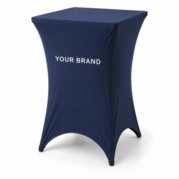Square Cocktail Table Cover printed with logo in Dubai