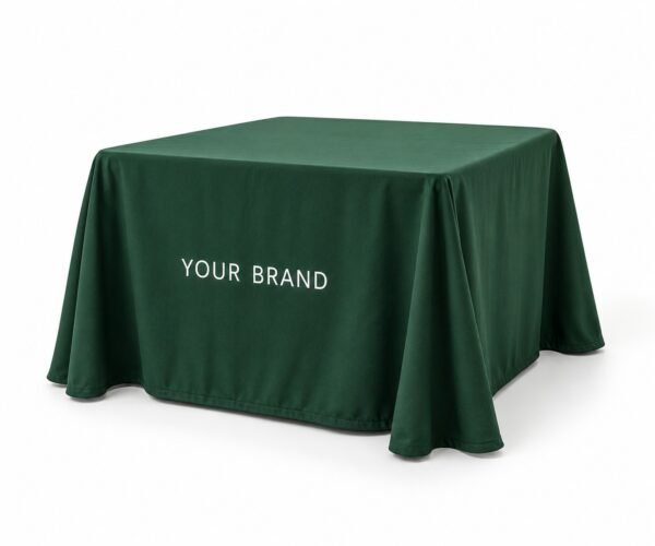 Square Table Cover printed with logo in Dubai