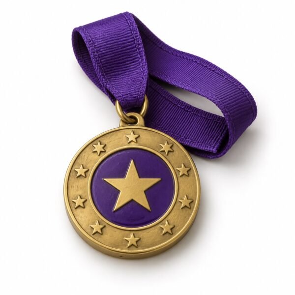 Custom star cluster medal made in Dubai