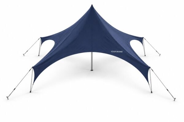 Custom Star Tent with custom branding, Dubai