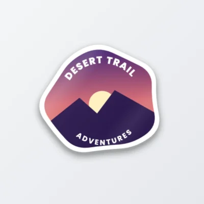 pvc custom shape sticker