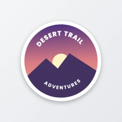 Matte finish foil sticker