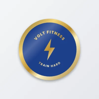 Hard enamel metal badge sticker