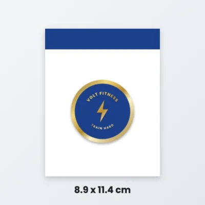 Metal badge sticker packaging card 3545
