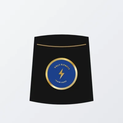 Metal badge sticker packaging velvet bag
